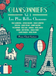 Chansonniers 1 (noty na klavír, zpěv, akordy)