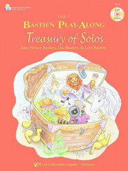 Jane Smisor Bastien: Treasury Of Solos 1 Playalong (noty na klavír) (+audio)