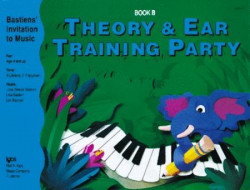 James Bastien: Theory & Ear Training Party Book B (noty na klavír)