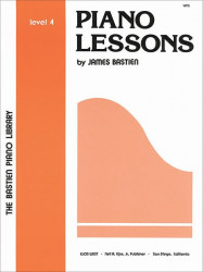 James Bastien: Piano Lessons Level 4 (noty na klavír)