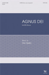 Ola Gjeilo: Agnus Dei - SATB (noty na sborový zpěv)