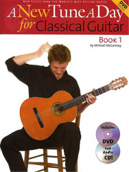 A New Tune A Day: Classical Guitar 1 (noty na kytaru) (+CD+DVD)