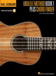 Hal Leonard Ukulele Method Book 1  plus Chord Finder (noty, tabulatury) (+audio)