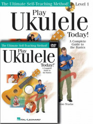 Play Ukulele Today! Beginner's Pack Level 1 (noty, melodická linka, akordy) (+CD+DVD)