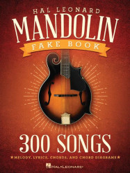 Hal Leonard Mandolin Fake Book (noty, melodická linka, akordy na mandolínu)