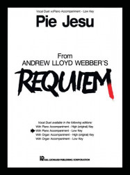 Andrew Lloyd Webber: Pie Jesu from Requiem - Vocal Duet - Low Key (noty na klavír, zpěv)