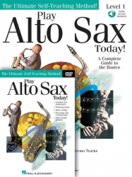 Play Alto Sax Today! Beginner's Pack (noty na altsaxofon) (+audio+video)