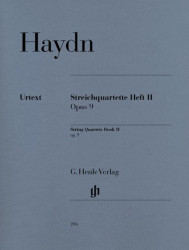 Joseph Haydn: String Quartets Book II, Op.9 (noty pro smyčcový kvartet)