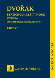 Antonín Dvořák: String Quartet F major op. 96 - American Quartet (noty pro smyčcový kvartet)