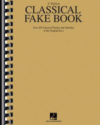 Classical Fake Book for C-Instruments (noty, melodická linka, akordy)