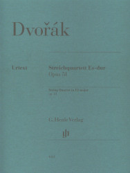 Antonín Dvořák: String Quartet E Flat Major Op. 51 (noty pro smyčcový kvartet)