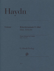 Joseph Haydn: Piano Sonata C major Hob. XVI:50 (noty na klavír)