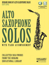 Rubank Book of Alto Saxophone Solos - Easy Level (noty na altsaxofon, klavír) (+audio)