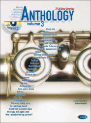 Andrea Cappellari: Anthology Flute 3 (noty na příčnou flétnu) (+audio)