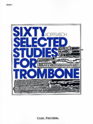 Georg Kopprasch: 60 Selected Studies for Trombone 1 (noty na pozoun)