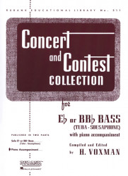 Concert And Contest Collection (noty na tubu, klavír)