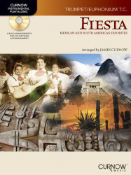 Fiesta: Mexican and South American Favorites (noty na trubku, eufonium v houslovém klíči) (+audio)