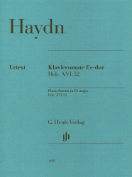 Joseph Haydn: Piano Sonata in E flat major Hob. XVI:52 (noty na klavír)