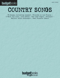Budget Books: Country Songs (noty na klavír)