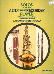 Solos for the Alto Recorder Player (noty na altovou zobcovou flétnu, klavír)