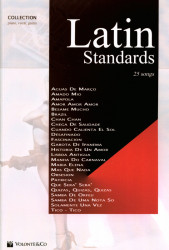 Latin Standards (noty na klavír, zpěv, akordy)