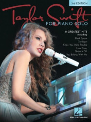 Taylor Swift for Piano Solo - 3rd Edition (noty na klavír)