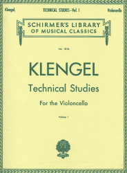 Julius Klengel: Technical Studies 1 (noty na violoncello)