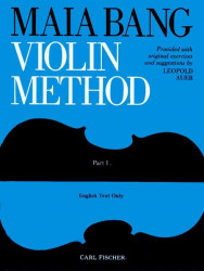 Maia Bang Violin Method 1 (noty na housle)