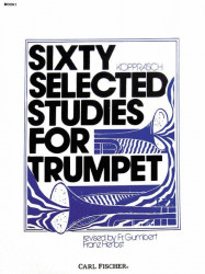 Georg Kopprasch: 60 Selected Studies for Trumpet 1 (noty na trubku)