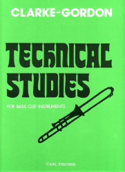 Herbert Clarke: Technical Studies for Bass Clef Instruments (noty na nástroje basového klíče)