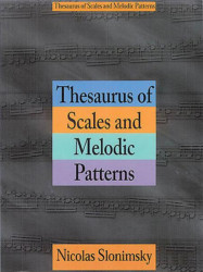 Nicolas Slonimsky: Thesaurus of Scales and Melodic Patterns (noty na kytaru)