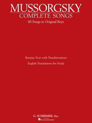 Modest Musorgskij: Complete Songs - 66 Songs in Original Keys (noty na zpěv, klavír)