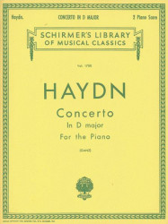 Franz Joseph Haydn: Concerto in D (noty na čtyřruční klavír)