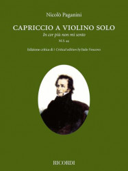 Niccolo Paganini: Capriccio a violino solo 