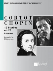 Frédéric Chopin: 12 Studies Op.25 (noty na klavír)