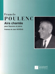 Francis Poulenc: Airs Chantes (noty na zpěv, klavír)