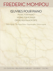 Frederic Mompou: Music for Piano (noty na klavír)