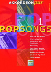Pop Songs 1 (noty na akordeon)
