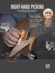 The Serious Guitarist: Right-Hand Picking (noty, tabulatury na kytaru) (+audio)