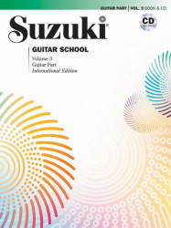 Suzuki Guitar School Book 3 (noty na kytaru) (+audio)