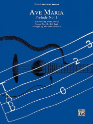 Bach / Gounod: Ave Maria & Prelude No.1 (noty na kytaru)
