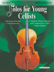 Solos For Young Cellists 5 (noty na violoncello, klavír)