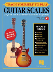Teach Yourself to Play Guitar Scales (tabulatury na kytaru) (+audio)