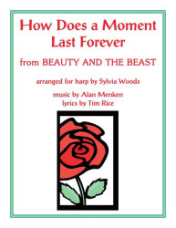 How Does A Moment Last Forever From Beauty and The Beast (noty na harfu)