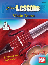 First Lessons: Violin Duets (noty na housle) (+audio)