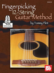 Fingerpicking 12-String Guitar Method (noty, tabulatury na dvanáctistrunnou kytaru) (+audio)