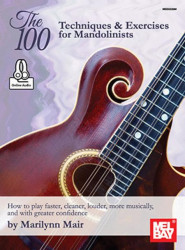 100 Techniques and Exercises For Mandolinist (noty, tabulatury na mandolínu) (+audio)