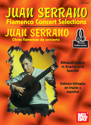 Juan Serrano: Flamenco Concert Selections Book (noty na kytaru) (+audio)