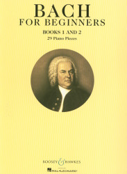 Johann Sebastian Bach: Bach for Beginners Books 1 & 2 (noty na snadný klavír)