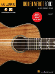 Hal Leonard Ukulele Method Deluxe Beginner Edition (noty, tabulatury na ukulele) (+audio+video)